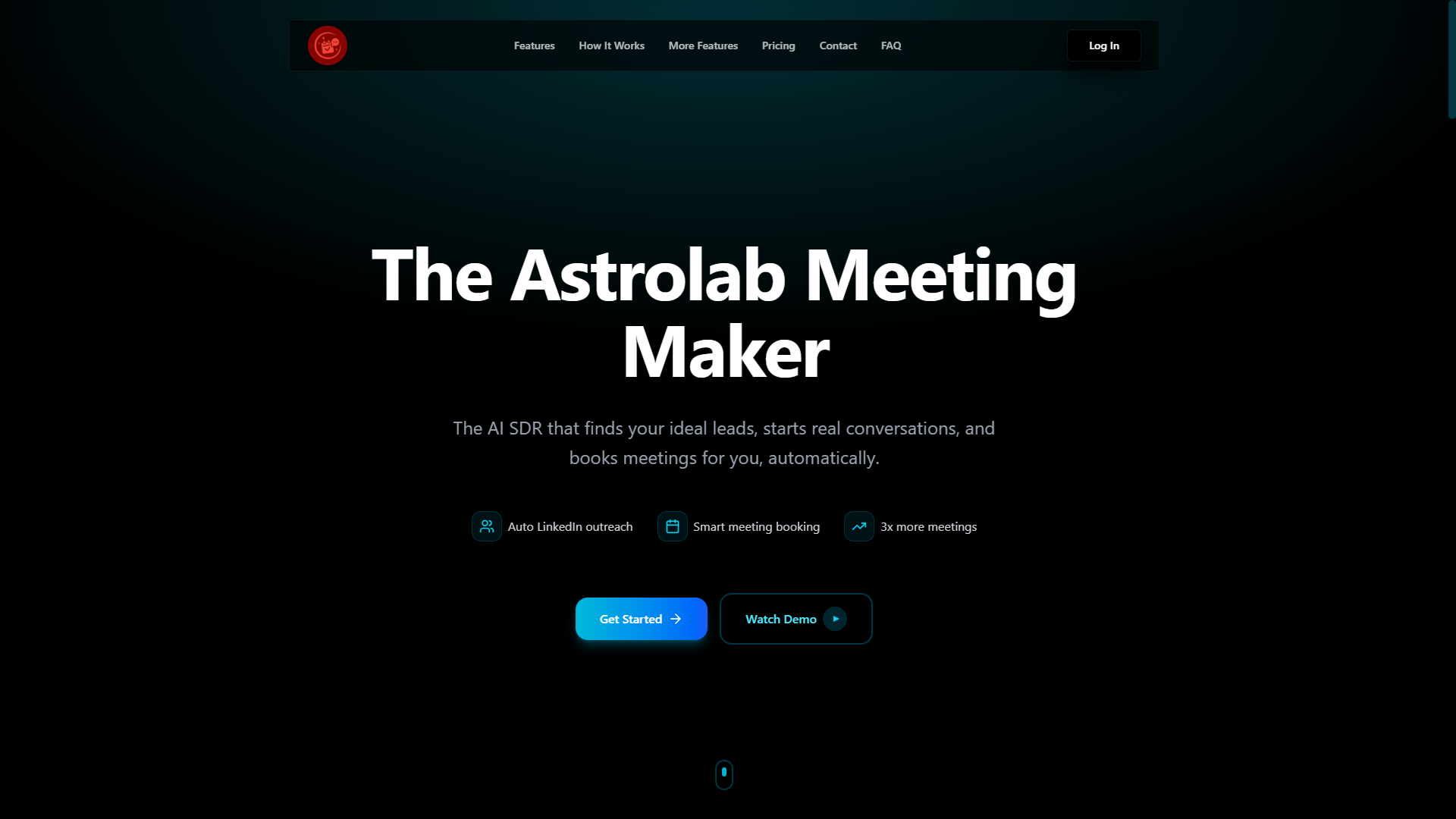 The Astrolab Meeting maker. Better than a human SDR